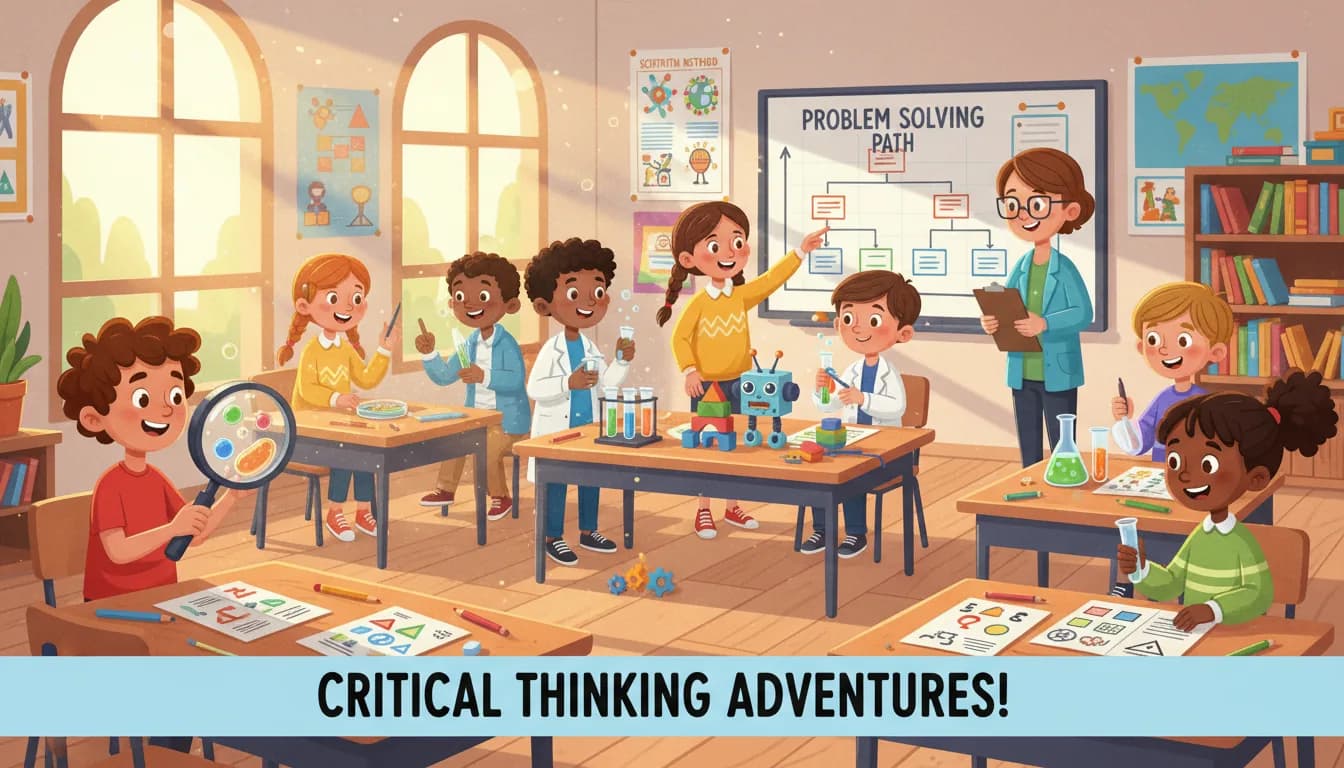 Critical Thinking Activities for Elementary Students: A Teacher's Guide