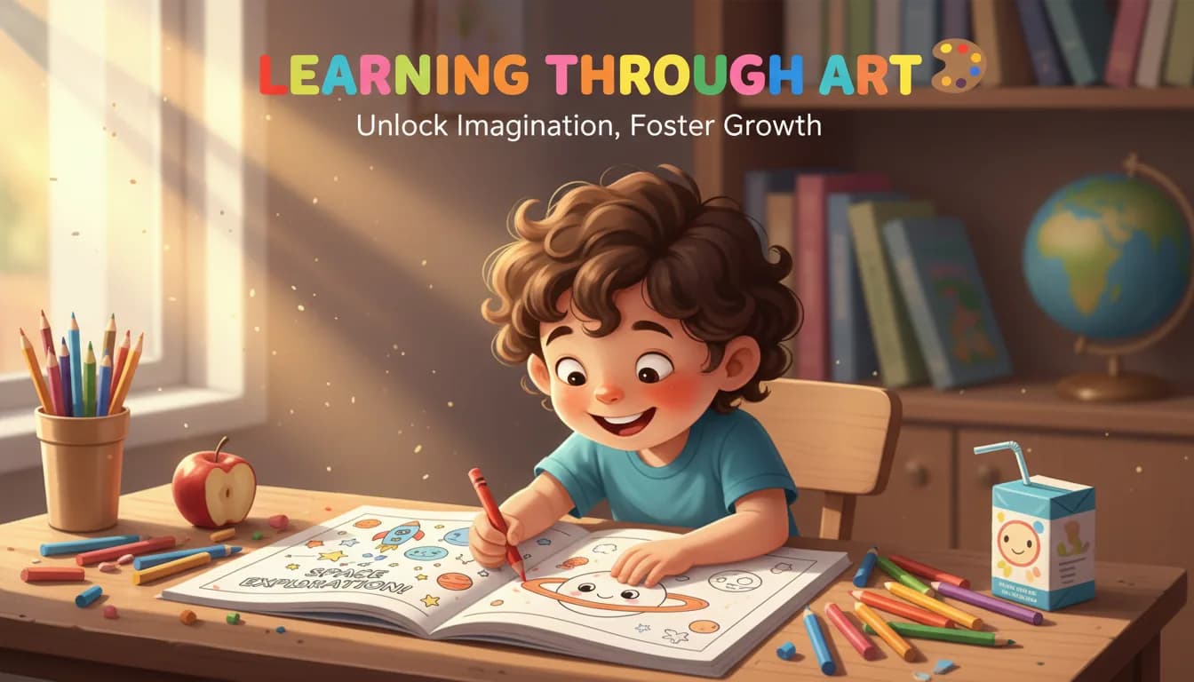 Coloring Books That Teach: How Creative Activities Boost Learning