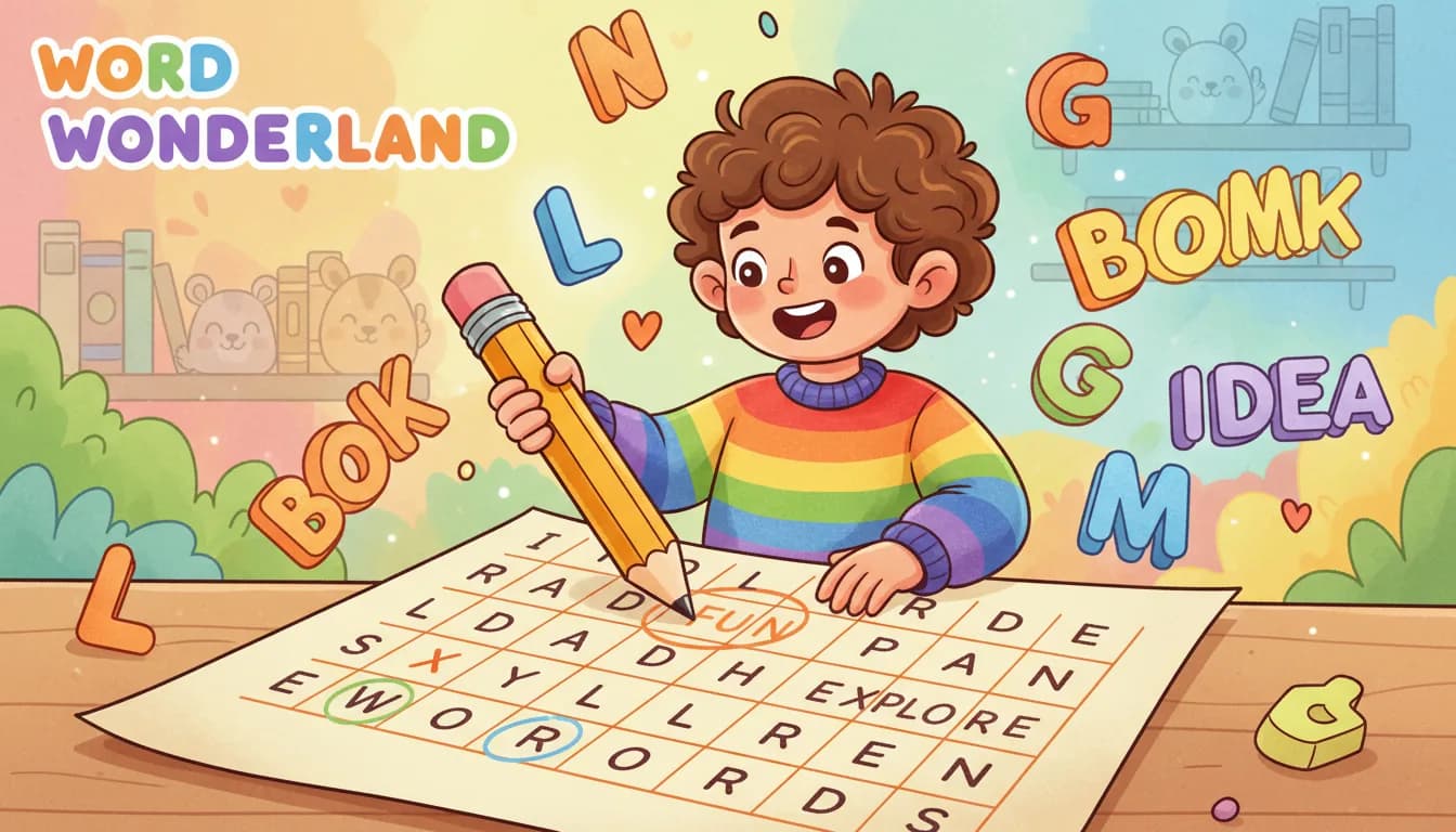 Word Search Puzzles for Kids: Educational Benefits You Didn't Know About