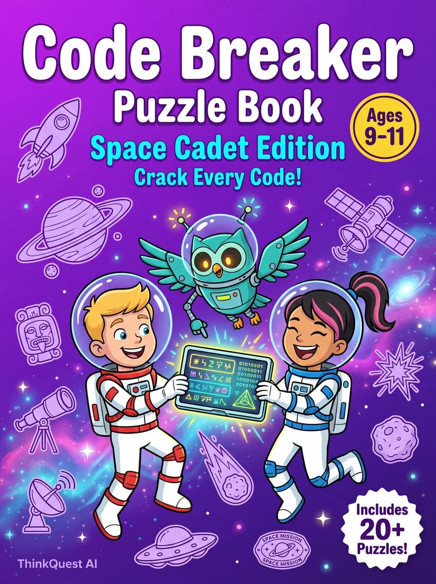 Code Breaker Puzzle Book: Space Cadet Edition